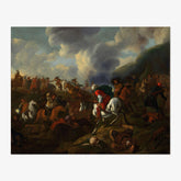 A Cavalry Encounter between Turkish Troops and the Troops of the Austrian Emperor by Jacques Muller - thumbnail_0_nf_66fe60ac8213847b6f357bad